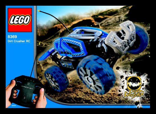 Instrucciones de Construcción - LEGO - 8369 - Dirt Crusher RC: Page 1