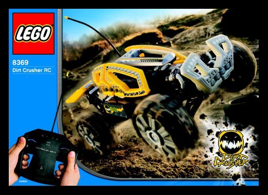 Instrucciones de Construcción - LEGO - 8369 - Dirt Crusher RC: Page 1