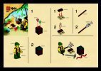 Instrucciones de Construcción - LEGO - 8397 - Pirate Survival: Page 1