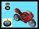 Instrucciones de Construcción - LEGO - 8420 - Street Bike: Page 61