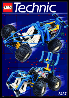 Instrucciones de Construcción - LEGO - 8437 - FUTUR CAR: Page 1