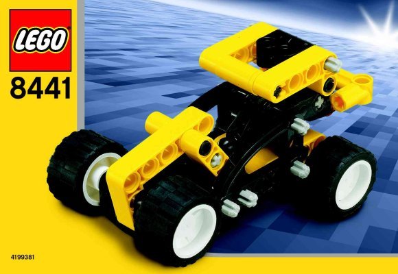 Instrucciones de Construcción - LEGO - 8441 - Fork-lift Truck: Page 1