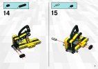 Instrucciones de Construcción - LEGO - 8453 - Front End Loader: Page 9