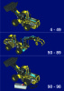 Instrucciones de Construcción - LEGO - 8464 - PNEUMATIC FRONT END LOADER: Page 3