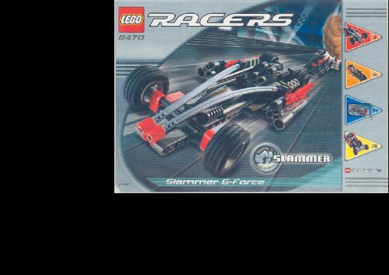 Instrucciones de Construcción - LEGO - 8470 - Slammer G-Force: Page 1