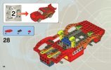 Instrucciones de Construcción - LEGO - 8484 - Ultimate Build Lightning McQueen: Page 38