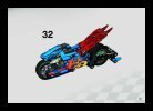 Instrucciones de Construcción - LEGO - 8646 - Speed Slammer Bike: Page 31