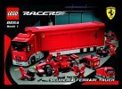 Instrucciones de Construcción - LEGO - 8654 - Ferrari F1 Team Truck: Page 1