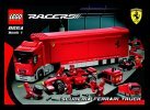 Instrucciones de Construcción - LEGO - 8654 - Ferrari F1 Team Truck: Page 1