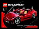 Instrucciones de Construcción - LEGO - 8671 - Ferrari F430 Spider 1:17: Page 1