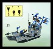 Instrucciones de Construcción - LEGO - 8801 - Knights' Attack Barge: Page 22