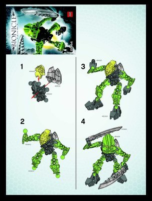 Instrucciones de Construcción - LEGO - 8944 - Tanma: Page 1