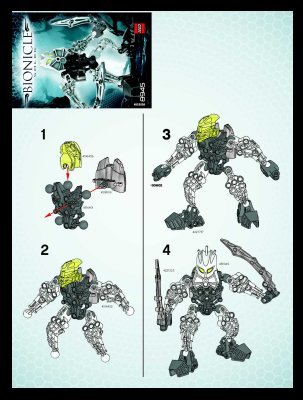 Instrucciones de Construcción - LEGO - 8945 - Solek: Page 1