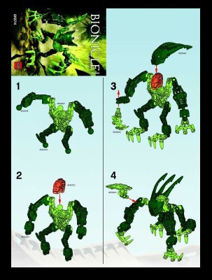 Instrucciones de Construcción - LEGO - 8974 - Tarduk: Page 1