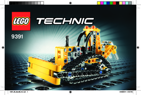 Instrucciones de Construcción - LEGO - 9391 - Tracked Crane: Page 1