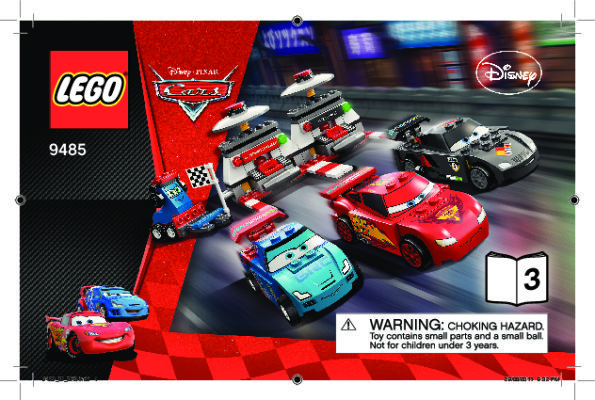 Instrucciones de Construcción - LEGO - 9485 - Ultimate Race Set: Page 1