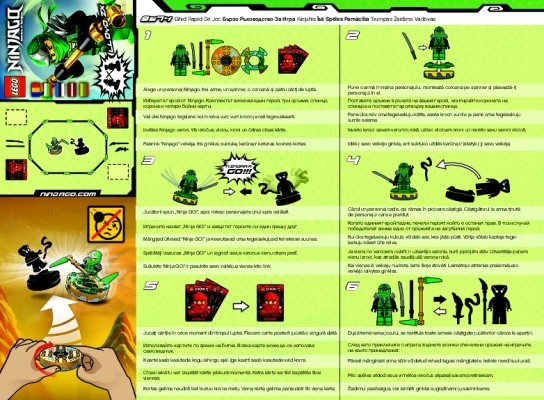 Instrucciones de Construcción - LEGO - 9574 - Lloyd ZX: Page 1