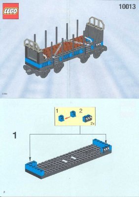 10013 - OPEN FREIGHT WAGON