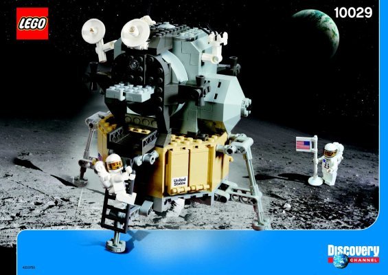 Instrucciones de Construcción - LEGO - 10029 - Lunar Lander: Page 1