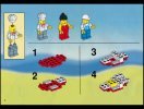 Instrucciones de Construcción - LEGO - 10036 - PIZZA TO GO: Page 2