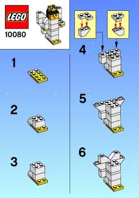 Instrucciones de Construcción - LEGO - 10080 - Angel: Page 1