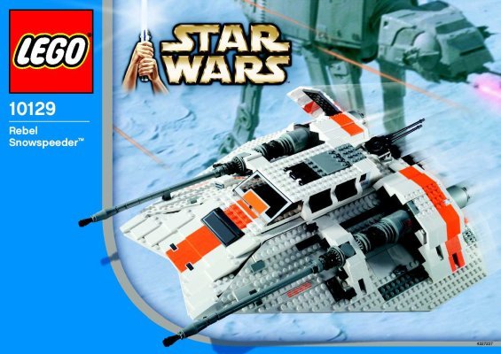 Instrucciones de Construcción - LEGO - 10129 - Rebel Snowspeeder™: Page 1