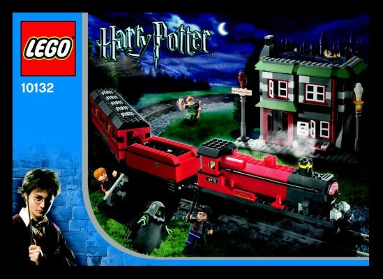 Instrucciones de Construcción - LEGO - 10132 - Motorized Hogwarts™ Express: Page 1