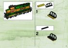 Instrucciones de Construcción - LEGO - 10133 - Burlington Northern Santa Fe Locomotive: Page 3