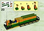 Instrucciones de Construcción - LEGO - 10133 - Burlington Northern Santa Fe Locomotive: Page 20