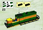 Instrucciones de Construcción - LEGO - 10133 - Burlington Northern Santa Fe Locomotive: Page 23