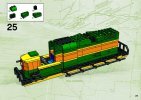 Instrucciones de Construcción - LEGO - 10133 - Burlington Northern Santa Fe Locomotive: Page 25