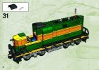 Instrucciones de Construcción - LEGO - 10133 - Burlington Northern Santa Fe Locomotive: Page 38