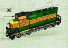 Instrucciones de Construcción - LEGO - 10133 - Burlington Northern Santa Fe Locomotive: Page 41