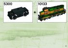 Instrucciones de Construcción - LEGO - 10133 - Burlington Northern Santa Fe Locomotive: Page 43