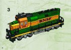 Instrucciones de Construcción - LEGO - 10133 - Burlington Northern Santa Fe Locomotive: Page 48