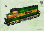 Instrucciones de Construcción - LEGO - 10133 - Burlington Northern Santa Fe Locomotive: Page 56