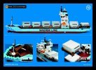 Instrucciones de Construcción - LEGO - 10152 - Maersk Sealand Container Ship: Page 56