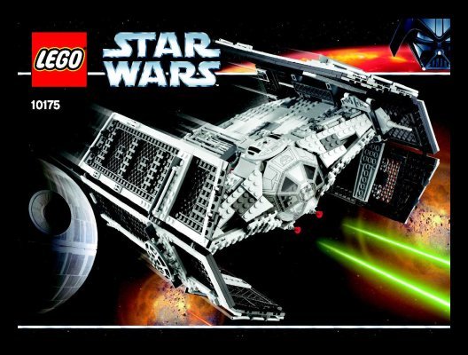 Instrucciones de Construcción - LEGO - 10175 - Vader's TIE Advanced™: Page 1