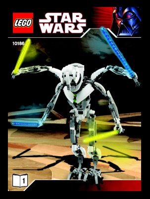 Instrucciones de Construcción - LEGO - 10186 - General Grievous™: Page 1