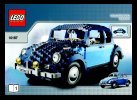 Instrucciones de Construcción - LEGO - 10187 - Build the classic Volkswagen Beetle!: Page 1