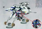 Instrucciones de Construcción - LEGO - 10195 - Republic Dropship with AT-OT Walker™: Page 49