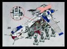 Instrucciones de Construcción - LEGO - 10195 - Republic Dropship with AT-OT Walker™: Page 57