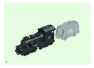 Instrucciones de Construcción - LEGO - 10205 - LARGE TRAIN ENGINE W/TENDER: Page 2