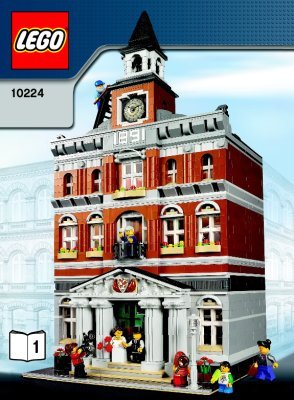 Instrucciones de Construcción - LEGO - 10224 - Ayuntamiento: Page 1