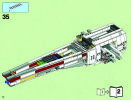 Instrucciones de Construcción - LEGO - Star Wars - 10240 - Red Five X-wing Starfighter™: Page 74