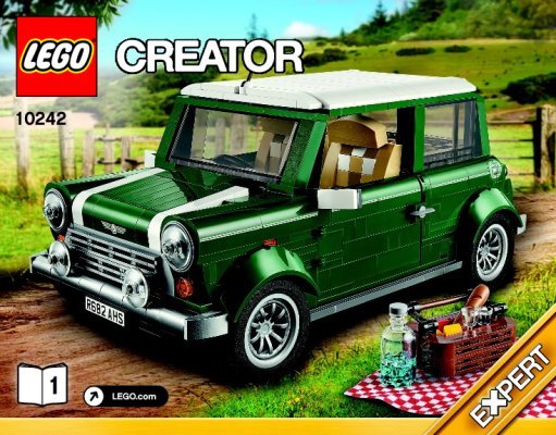 Instrucciones de Construcción - LEGO - Creator - 10242 - MINI Cooper: Page 1