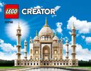 Instrucciones de Construcción - LEGO - 10256 - Taj Mahal: Page 1