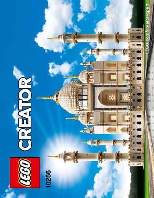 Instrucciones de Construcción - LEGO - 10256 - Taj Mahal: Page 1