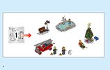 Instrucciones de Construcción - LEGO - 10263 - Winter Village Fire Station: Page 4