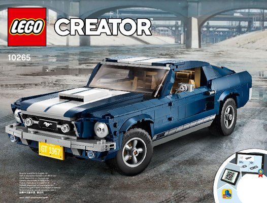 Instrucciones de Construcción - LEGO - 10265 - Ford Mustang: Page 1